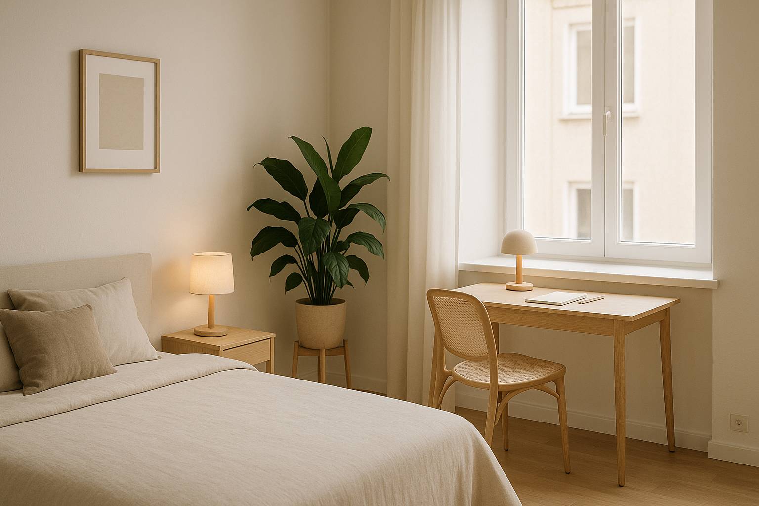 Cómo montar un home office en el dormitorio sin perder estilo