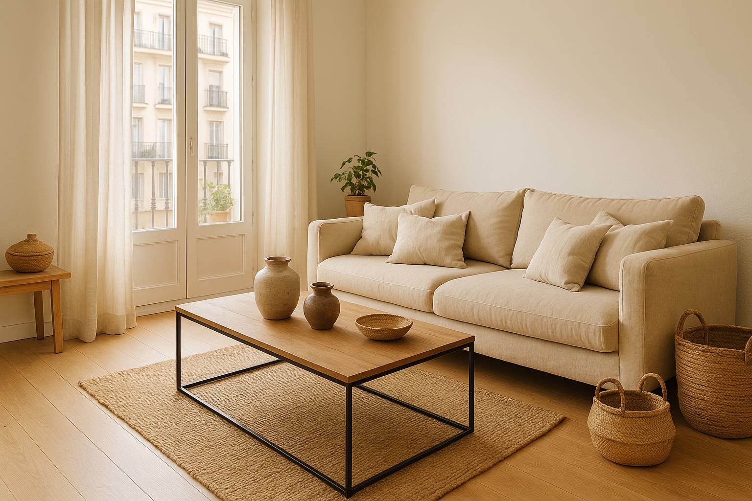 Estilo rústico urbano: madera sin excesos