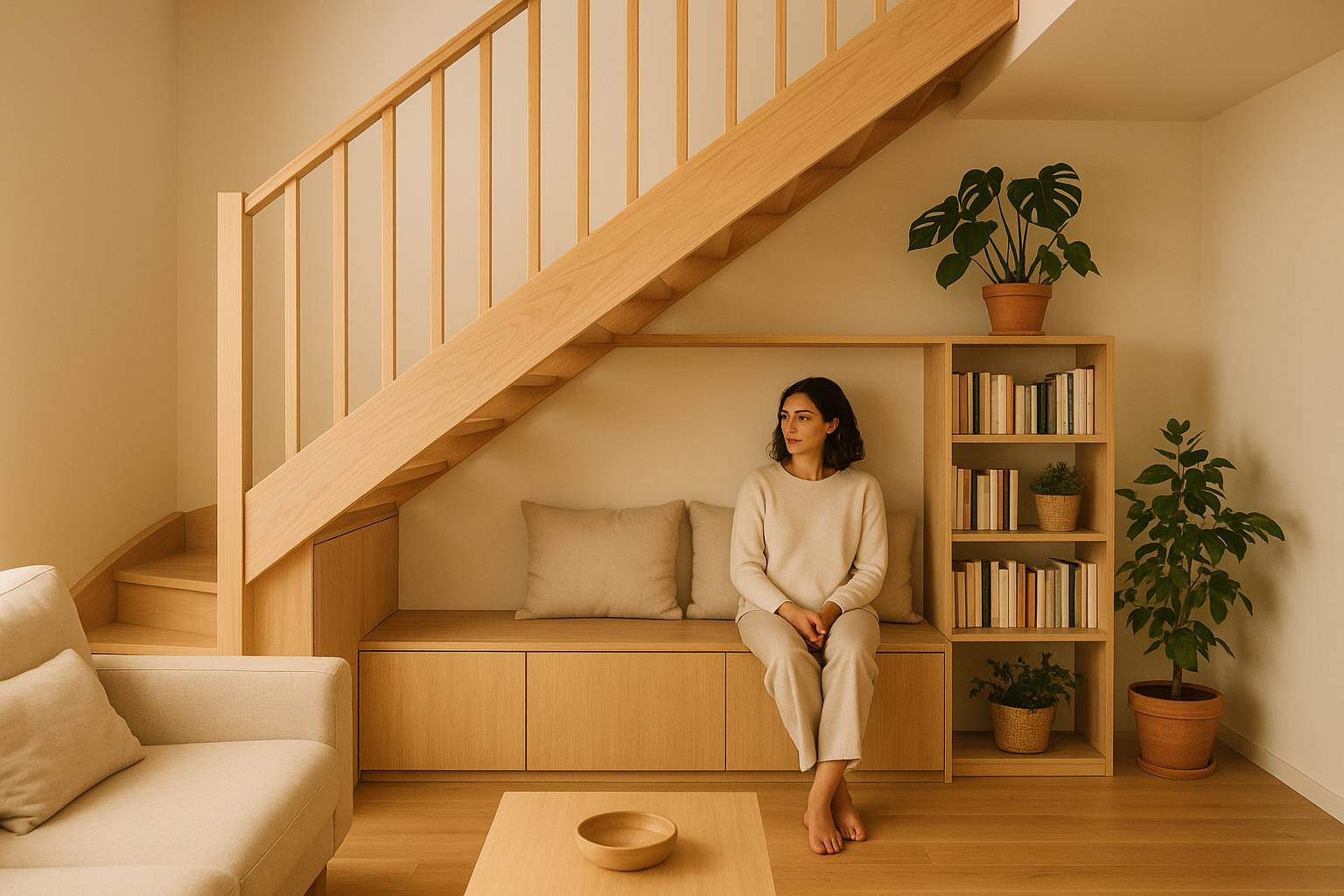 ideas para aprovechar un hueco bajo la escalera