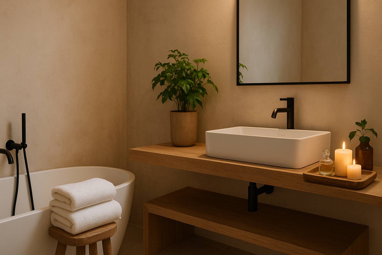Trucos para que el baño parezca de hotel