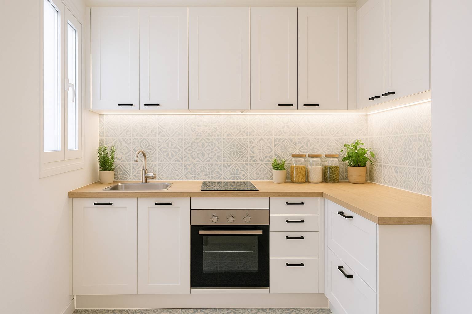 Trucos para renovar una cocina sin obras por menos de 200 €